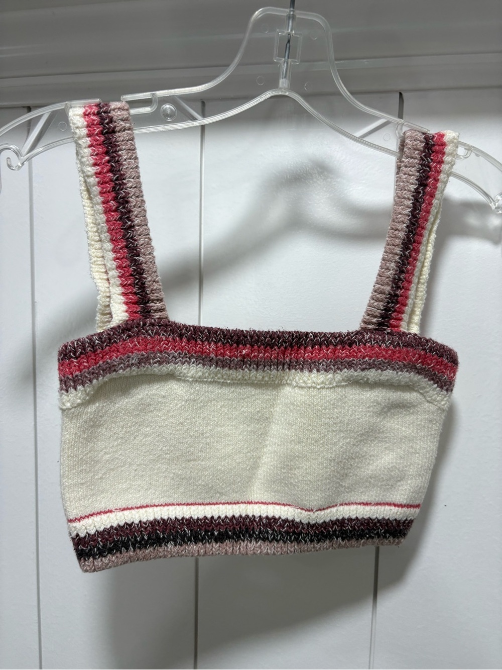 Intimately Free People in the Sun Knit Brami Crop Top Boho Festival Size XS